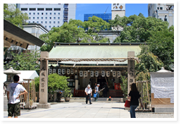 曽根崎の街並み