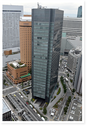 曽根崎の街並み