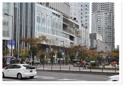 曽根崎の街並み