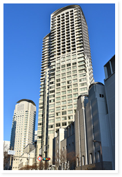曽根崎の街並み